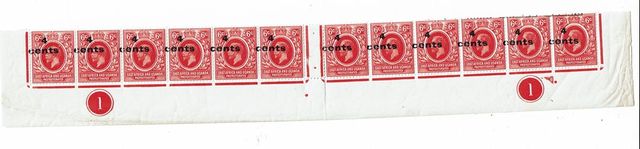 Image of KUT-East Africa & Uganda Protectorates SG 64/64a UMM British Commonwealth Stamp
